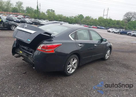 2014 Nissan Altima 2.5 Sv z USA, uszkodzony, nr VIN 1N4AL3AP6EC296470